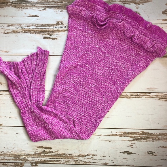 Other - Mermaid Tail Blanket Purple NWOT